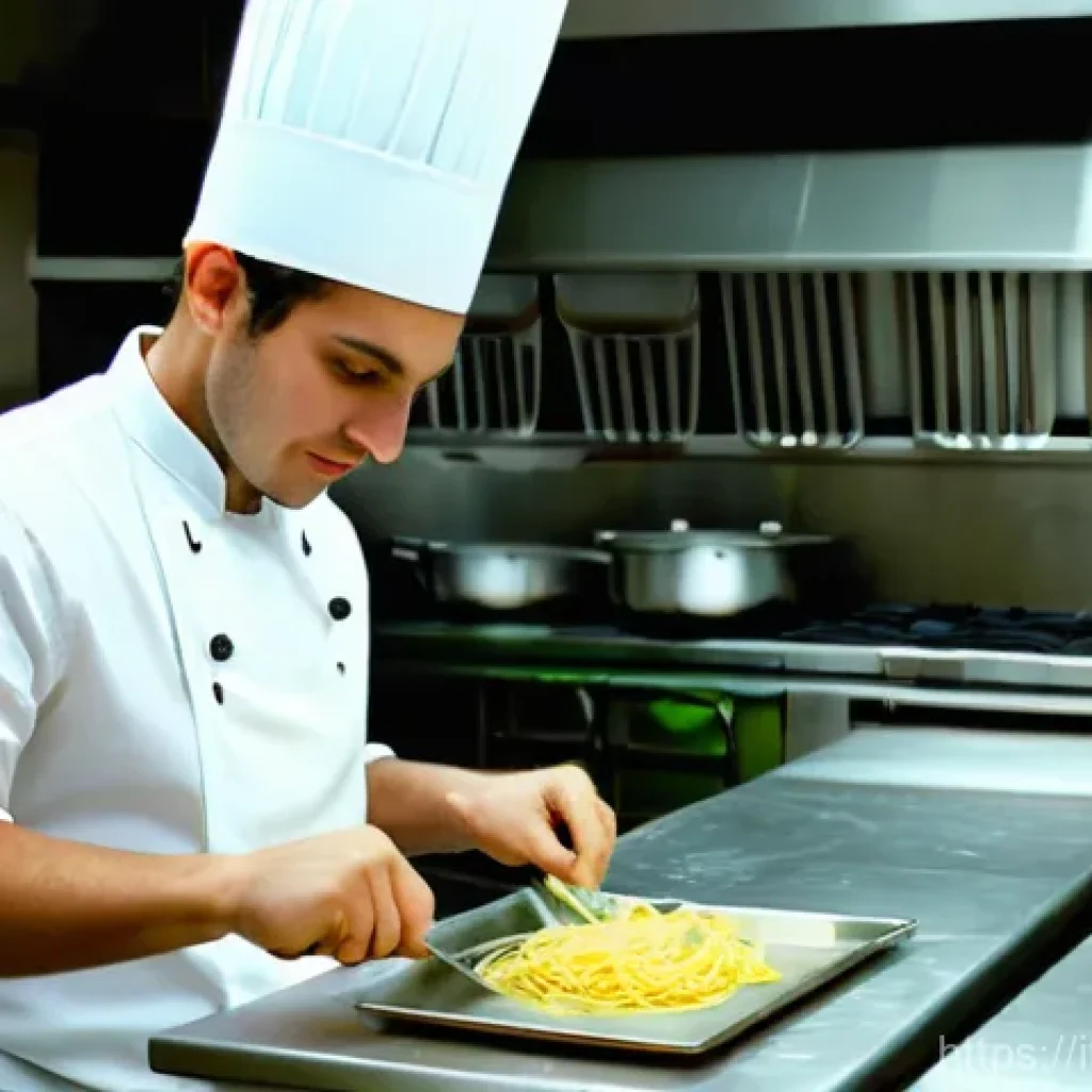 중식조리사 자격증 관련 규정 변경 - **Prompt 1: The Aspiring Italian Chef's Journey to Certification**
"A vibrant, medium shot of a ...