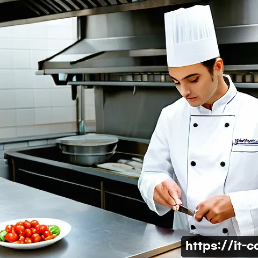 조리 자격증 필기 시험 준비법 - **Prompt 1: Aspiring Chef in a Modern Italian Culinary Academy**
    "A young, determined culinary s...