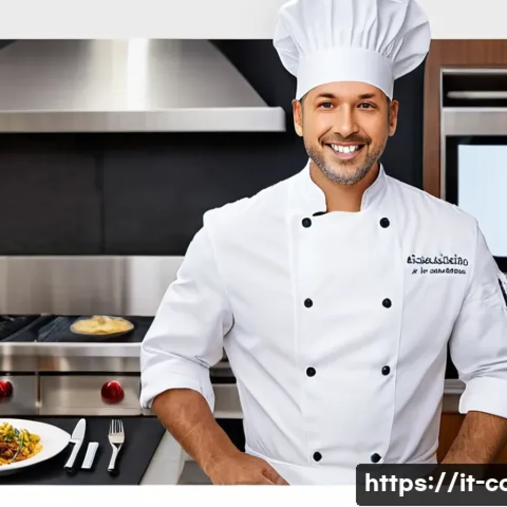 양식조리사 해외 취업 성공 사례 - A professional digital portfolio presentation showcasing a chef&rsquo;s culinary skills: include high-reso...